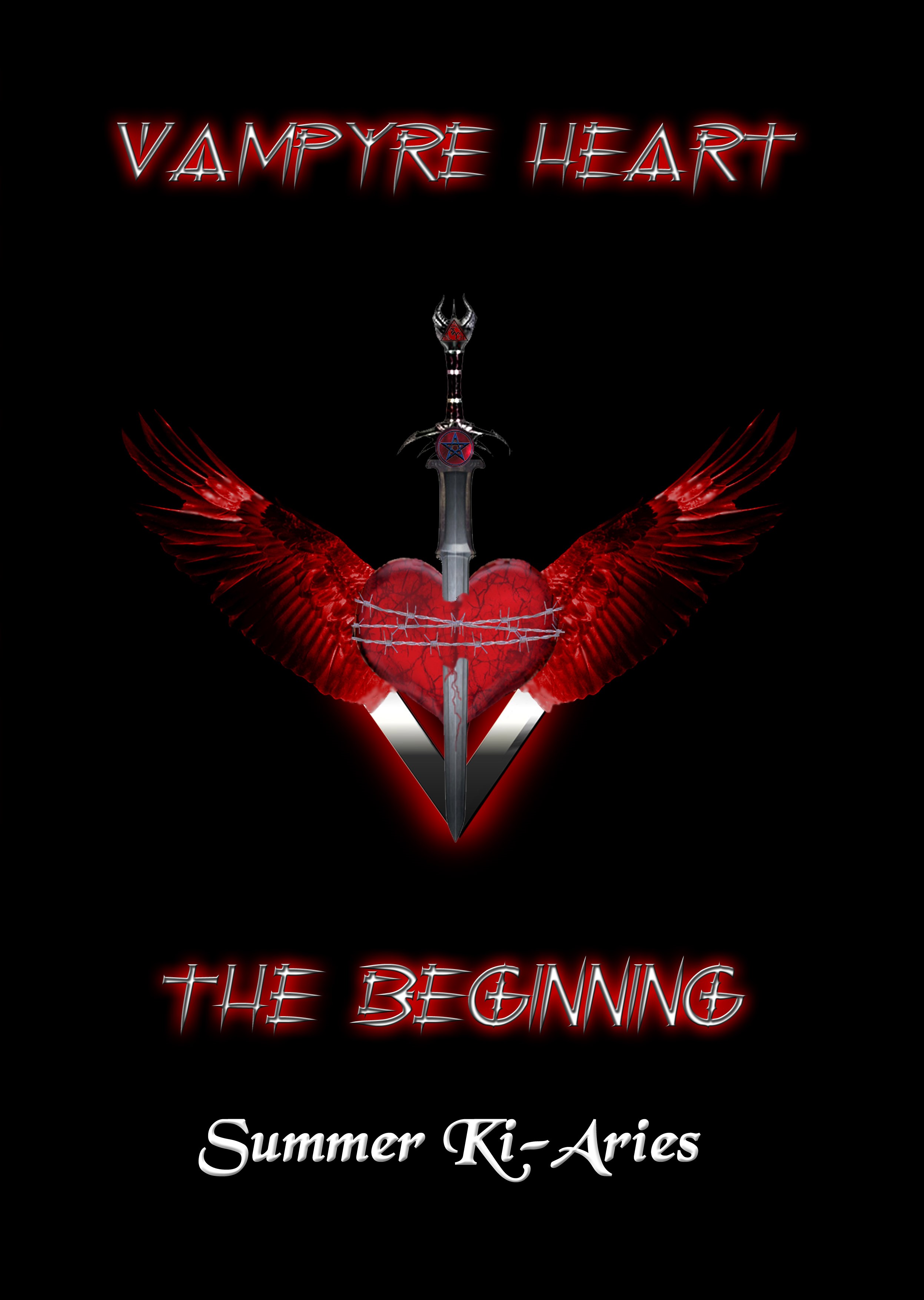 Vampyre Heart - The Beginning - Story Book Example Graphic